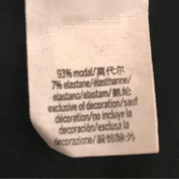 PINK Super Soft Black Strappy V-neck Tank Top Size Small - Picture 4 of 7